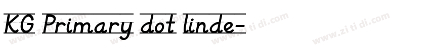 KG Primary dot linde字体转换